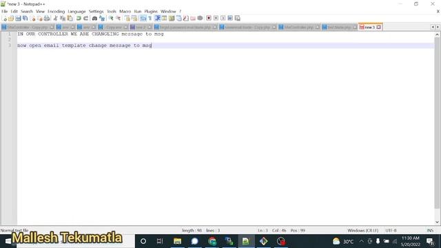 Laravel-htmlspecialchars() expect s parameter 1 to be string, object given error solution