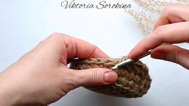 Два новых узора ? для вязания корзин крючком из джута, шнура и трикотажной пряжи. Узор N 4, 5. смотреть онлайн