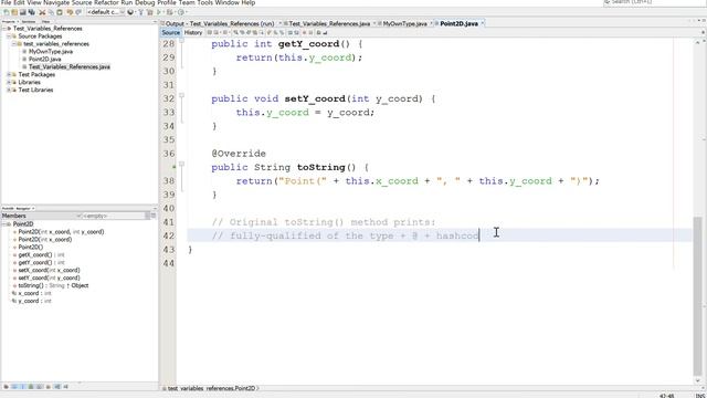 Overriding toString() Method in Java Classes (Part 3) смотреть онлайн