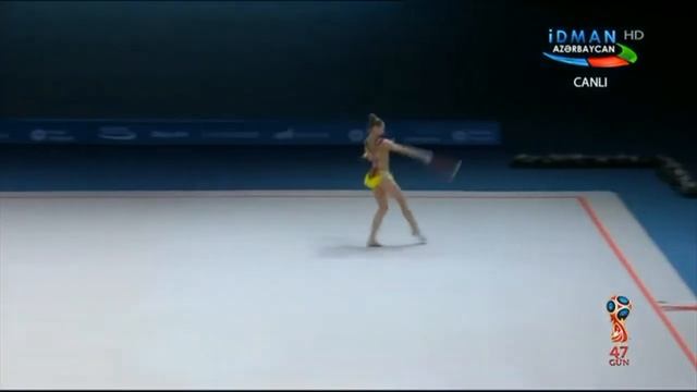 Anastasiia Salos - Clubs - WC Baku 2018 смотреть онлайн