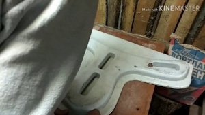 Лавочка из бетона и дерева. Ч.1 Бетонные опоры / Скамейка / Handmade