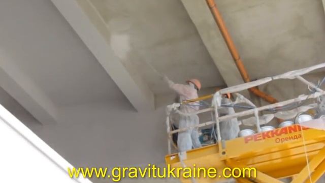 Фарбування апаратом GRACO Mark V (стадіон Арена Львів) смотреть онлайн