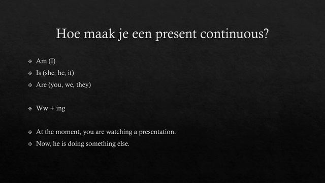 Present Simple vs Present Continuous смотреть онлайн