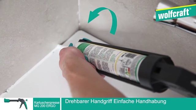 WOLFCRAFT Kartuschenpresse MG 200 Ergo - jetzt bei ZGONC смотреть онлайн