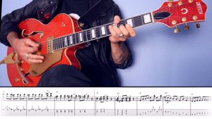 Rock This Town - Guitar Tab (Solo)