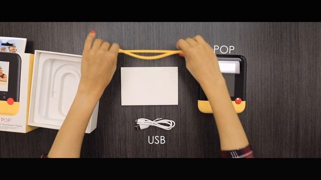 Unboxing the Polaroid POP instant print camera