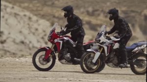 Туристические эндуро Хонда Africa Twin. Рекламный ролик.