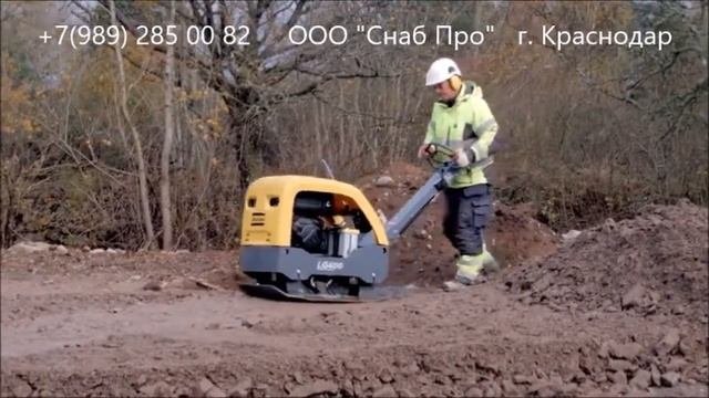 Реверсивные виброплиты Atlas Copco серия LG 400 для илистого грунта и гравия