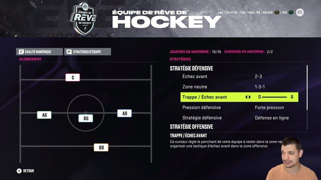 TUTO STRATEGIES NHL 24 #nhl24 #hockey смотреть онлайн