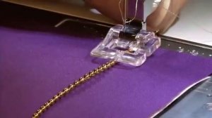 Janome MC 12000 | Лапка для пришивания бисера L1 (9 мм)