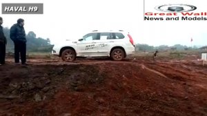 Great Wall Haval H9 (Грейт Вол Хавал Н9) тест блокировок полного привода