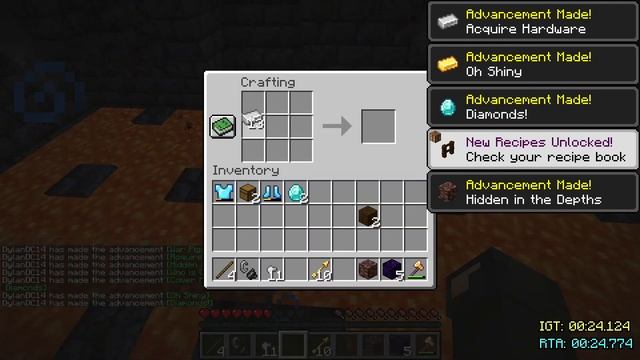 20 Advancements Speedrun | Quater% SSG Seed (Former World Record) [0:32:251] смотреть онлайн