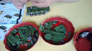 Lego Sembo Block T-85 Tank Unboxing & Build