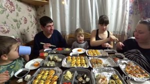 вкусные роллы ???мукбанг