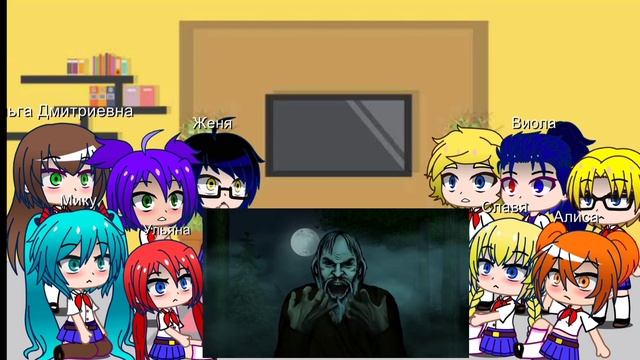 Реакция персонажей бесконечного лета на КиШ смотреть онлайн