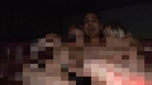Girls Giving Lap Dances inside a Strip Club