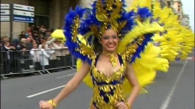 Карнавал Цветов -конкурс флористов в Италии Сан-Ремо 2011 часть 5.