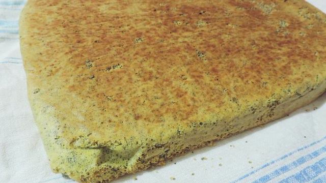 Маково-апельсиновый торт