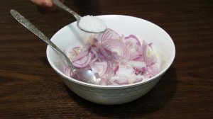 Маринованный ЛУК и РЕЦЕПТ САЛАТА из Свиного Сердца