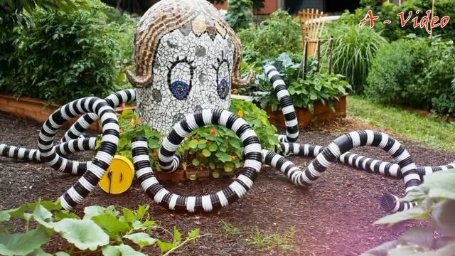 ?64 Удивительные идеи и самоделки для дачи и сада  / Beautiful ideas for the garden / A - Video