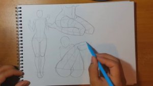 How To Draw FEMALE MANGA LEGS #2 BENT & KNEELING ANIME MANGA