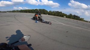 STUNT DAY NSK - YAMAHA MT09 wheelie spider - вилли паук