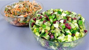 Любителям СЕЛЕДКИ | Купил 3 селедки и приготовил 2 новых салата | Рецепты салатов с сельдью