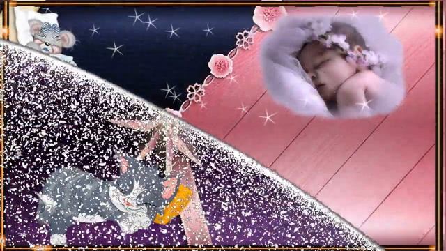 Спокойной ночки , сладких снов ! Музыкальная открытка смотреть онлайн