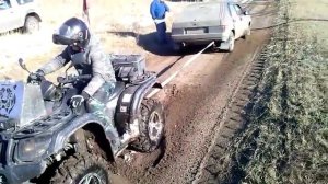 Квадрик ЦФ-500 против девятки.