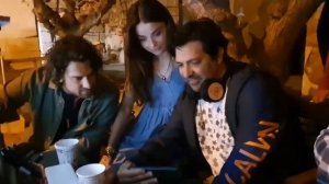 За кадром сериала "Сказка острова"