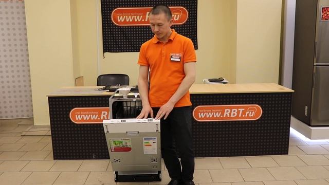 Видеообзор встраиваемой посудомоечной машины LERAN BDW 45-104 со специалистом от RBT.ru