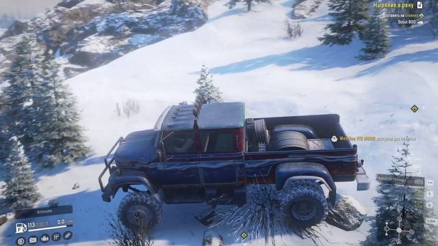 🚚 SnowRunner. 🗻Аляска. Эксплоринг на супер драндулете! (видео от подписчика)