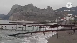 Крымские пейзажи. Зимний Судак.