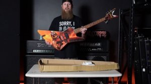 Guitar Unboxing - Dean Guitars ZX BME - Machine Head Burn My Eyes 25th Anniversary Tour Guitar