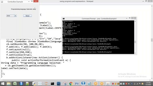 JAVA|JList,JComboBox,Swing Menus,JRadioButtonMenuItem,JSeperatorJPopupMenu|Mr.SIVA RAMA PRASAD KOLL смотреть онлайн