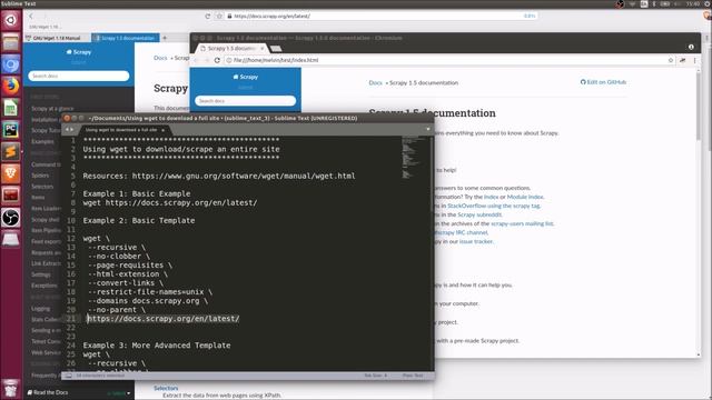 Use wget to download / scrape a full website смотреть онлайн