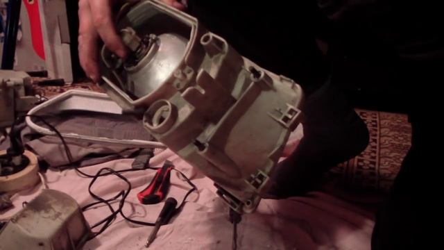 Ваз 2115.Тюнинг передних фар под ДХО своими руками смотреть онлайн