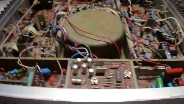 Усилитель АМФИТОН - ЛОРТА 75У-101С после ремонта. смотреть онлайн