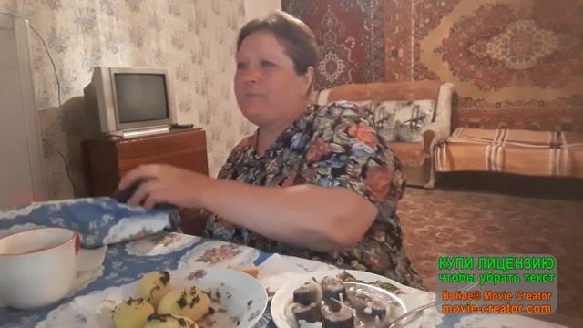 Мукбанг. Картошечка с селедочкой