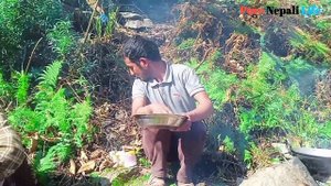 Poor But Happy Family Lifestyle in Nepali Mountain village || organic food cooking ||