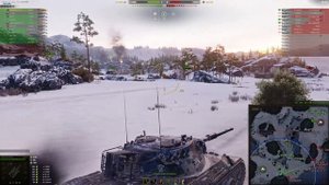 ●ВМЕСТО ГОЛОВЫ КОМПЬЮТЕР!● ПРОДУМАННЫЙ ТАКТИК ПЕРЕИГРАЛ ВСЮ КОМАНДУ В WOT на leopard 1