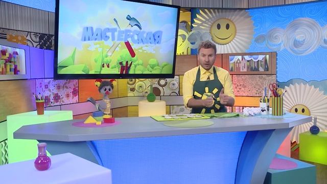 Настольные игры - настольная игра "Крестики-нолики" из гальки - Мастерская- С добрым утром, малыши смотреть онлайн