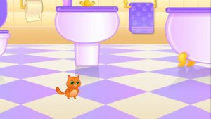 Суровый КОТИК БУБУ №71. Кот уменьшился. Мультик ИГРА про котят на Хвостик ТВ