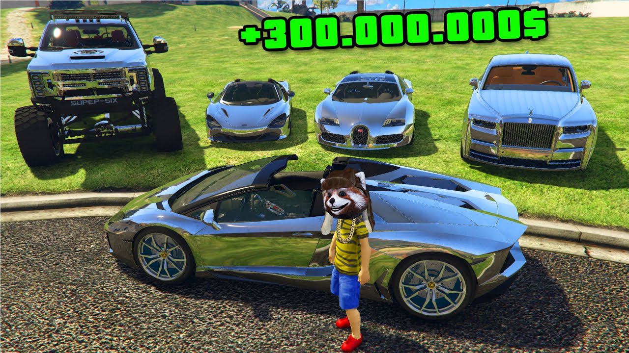 МЛАДШИЙ БРАТ УГНАЛ РЕДКИЕ ТАЧКИ СТОИМОСТЬЮ $ 300.000.000 ИЗ РЕАЛЬНОЙ ЖИЗНИ В ГТА 5 смотреть онлайн