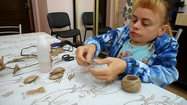 2. Цветы из мешковины / ГУ "Березовский ТЦСОН"