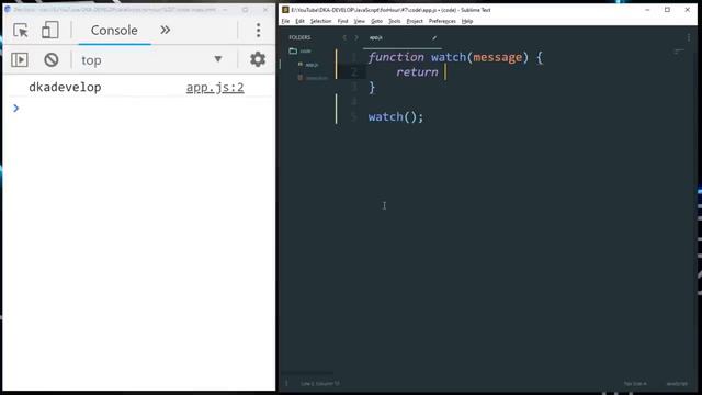 JavaScript уроки – функция [ обращение Return и аргументы по умолчанию ] [ ДЗ ] �� - #7-(720p)