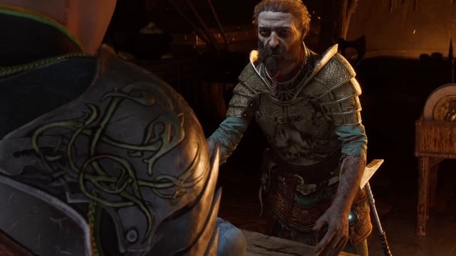 God of War Ragnarok - Синдри срывается на Атрея