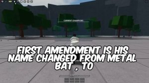 NEW METAL BAT REWORK + NEW FINISHER ANIMATION SHOWCASE | Roblox The Strongest Battlegrounds