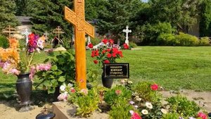 Оптина пустынь, на могилке у отца Илиодора. 06.08.2021г