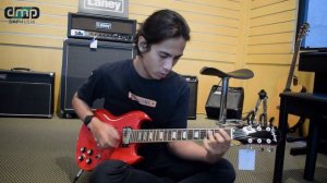 Epiphone Power Player Lava Red!!! GITAR 3/4 TERKEREN!!!